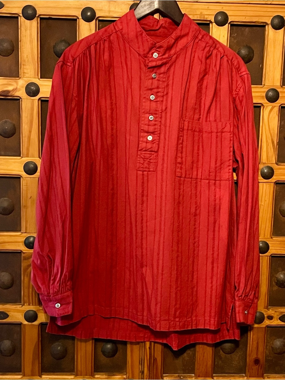 Scully Mens  Red Shirt size Large